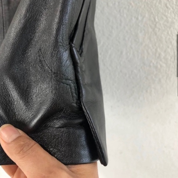 Bcbg Maxazria Bruna Patch Pocket Leather Shorts - Picture 6 of 12